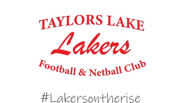 Taylors lakers football and netball club logo